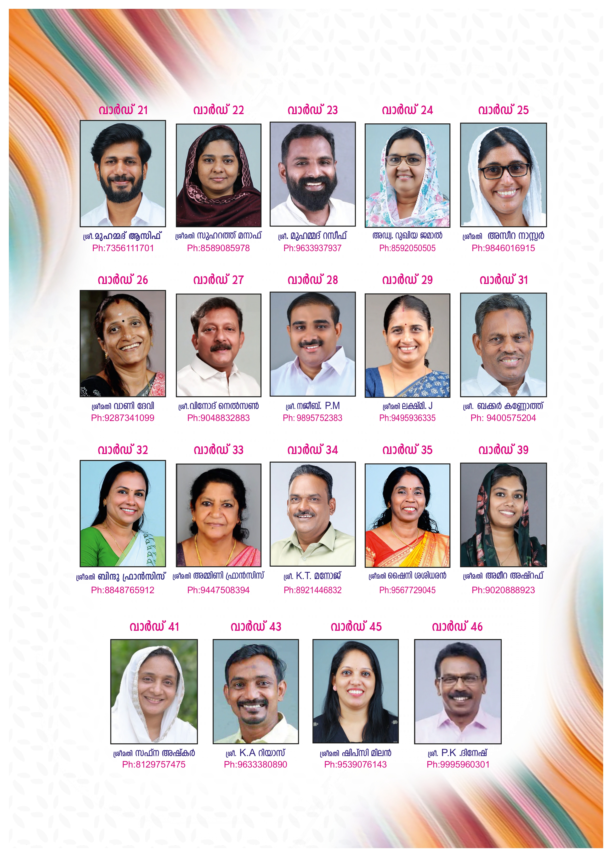ജനപ്രതിനിധികള്‍ 